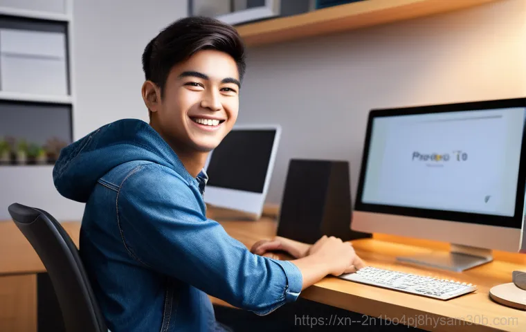 가리봉 STATUS_INVALID_PARAMETER - **Prompt 2: Visualizing Software Conflict**
    A person (teenager, 15-17 years old) is seated at th...