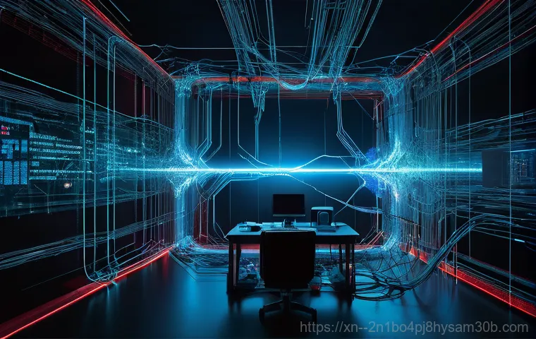 북한동 BAD_SYSTEM_CONFIG_INFO - **Prompt 1: The User's Despair - A Confrontation with the Blue Screen**
    A close-up, dramatic sho...