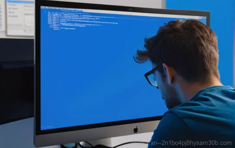 노원구 KMODE_EXCEPTION_NOT_HANDLED - Image Prompt 1: The Frustration of a Blue Screen** 노원구 KMODE_EXCEPTION_NOT_HANDLED - Image Prompt 1: The Frustration of a Blue Screen**