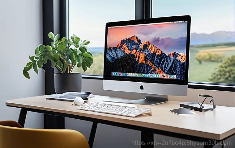 신영동 부트캠프설치 - A close-up of a MacBook screen displaying a prominent error message related to Boot Camp or Windows ...