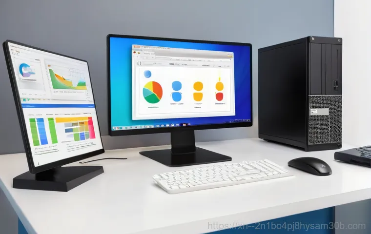 수하동 a disk read error occurred - A close-up, detailed shot of human hands, possibly wearing anti-static gloves, carefully working ins...