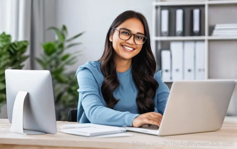 성동구 STATUS_DISK_READ_FAILURE - **Image Prompt 2: Proactive SMART Status Check**
    A bright, well-lit scene depicting a person, mi...