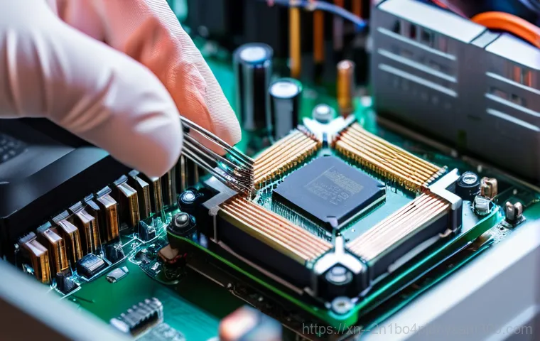 우이동 cpu조립 및 교체수리 - A frustrated young adult, possibly a man or woman, with a worried expression, staring intently at a ... 우이동 cpu조립 및 교체수리 - A frustrated young adult, possibly a man or woman, with a worried expression, staring intently at a ...