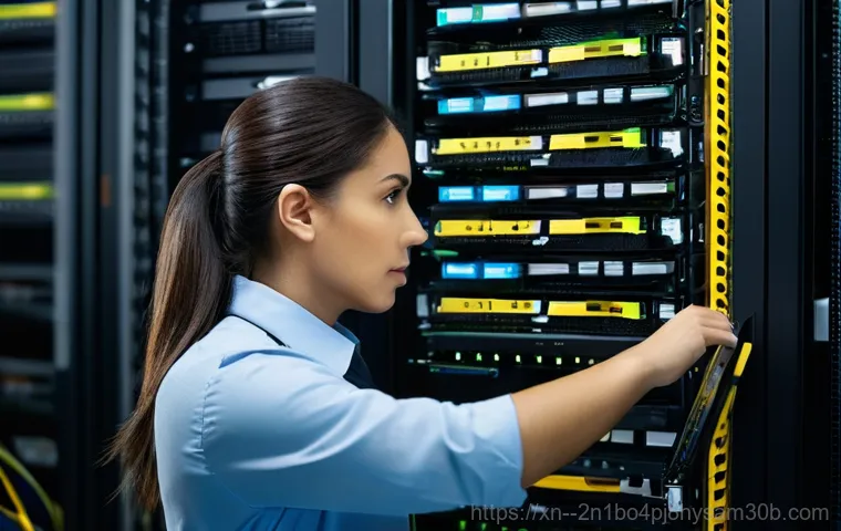 막계동 서버출장방문수리점 - **Prompt 1: Unexpected Server Downtime Panic**
    A wide shot of a modern, slightly cluttered offic...