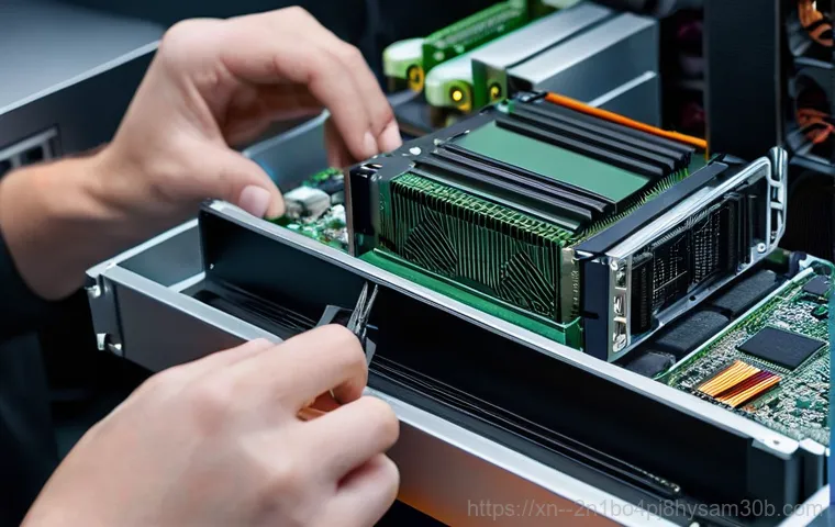 가산동 모니터화면 안나옴 - A close-up shot of hands (gender-neutral) carefully checking the back of a computer monitor. One han... 가산동 모니터화면 안나옴 - A close-up shot of hands (gender-neutral) carefully checking the back of a computer monitor. One han...