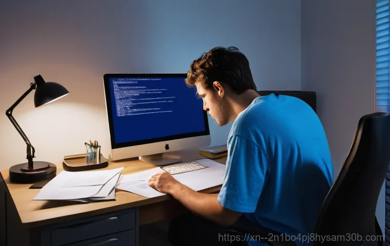 묵동 STATUS_FILE_READ_FAILURE - **Prompt 2: Software Conflict and Corrupted Files**
    A vibrant, somewhat chaotic digital art piec...