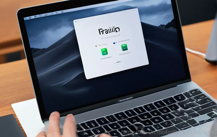 마천동 macosX재설치 포맷 초기화 - A person in their late 20s is sitting at a minimalist, light-colored desk, smiling gently while look... 마천동 macosX재설치 포맷 초기화 - A person in their late 20s is sitting at a minimalist, light-colored desk, smiling gently while look...