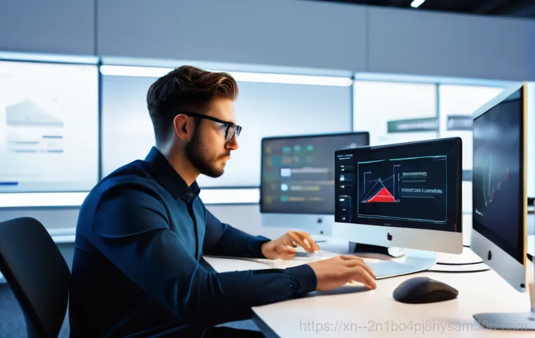 일원동 DRIVER_POWER_STATE_FAILURE - A young adult, dressed in casual yet modest attire (e.g., a comfortable t-shirt and jeans), sits at ...