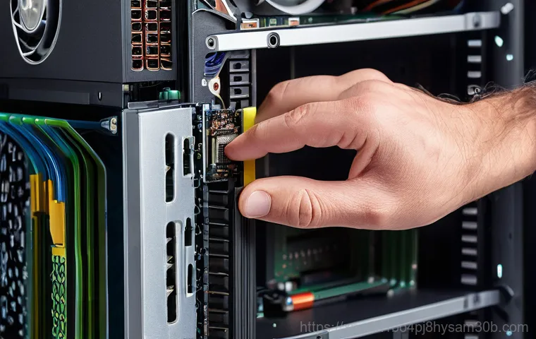 탄벌동 입력신호가 없습니다 - A focused individual, possibly a man or a woman in their late 20s to early 40s, is calmly examining ...