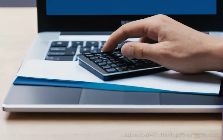 암사동 pc복구중 - A frustrated young professional, a woman in her late 20s, sits at her home office desk in the early ...