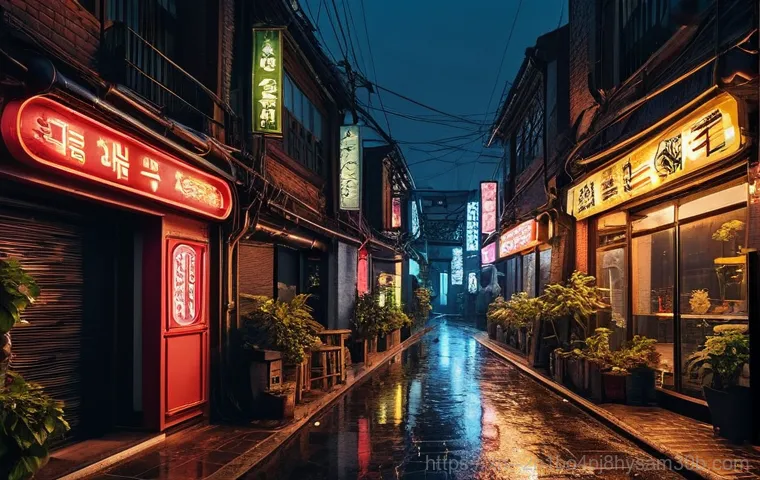 문래동 SOFTWARE_EXCEPTION - **Mullae-dong Art Alley - Daytime Contrast:** A vibrant, sunlit daytime scene in Mullae-dong, Seoul,... 문래동 SOFTWARE_EXCEPTION - **Mullae-dong Art Alley - Daytime Contrast:** A vibrant, sunlit daytime scene in Mullae-dong, Seoul,...