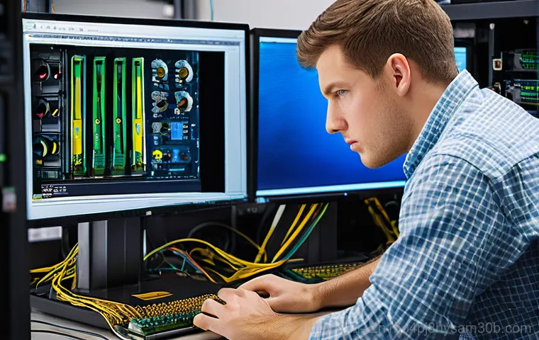 경기광주 BUGCODE_USB_DRIVER - A frustrated person in their 30s, wearing a comfortable sweater, sits at a home office desk, staring... 경기광주 BUGCODE_USB_DRIVER - A frustrated person in their 30s, wearing a comfortable sweater, sits at a home office desk, staring...