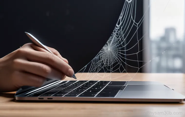 오포읍 맥북프로 판매 및 수리 - A professional-looking repair technician, wearing a clean uniform or casual business attire, is care... 오포읍 맥북프로 판매 및 수리 - A professional-looking repair technician, wearing a clean uniform or casual business attire, is care...