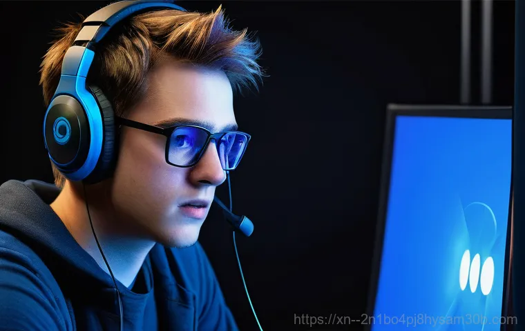 대자동 STATUS_STACK_UNDERFLOW - **Prompt:** A young adult (gender-neutral) sits in a dimly lit room, illuminated primarily by the ee...