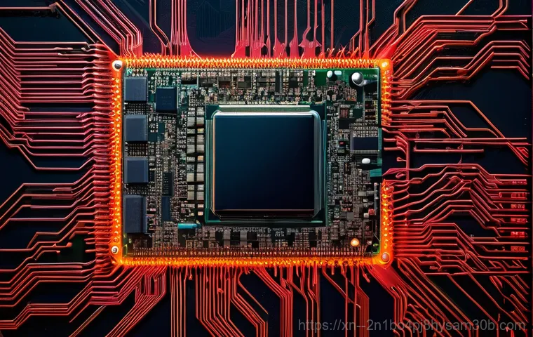 통인동 BAD_SYSTEM_CONFIG_INFO - A close-up shot of a computer monitor displaying a vibrant blue screen with the prominent error mess...