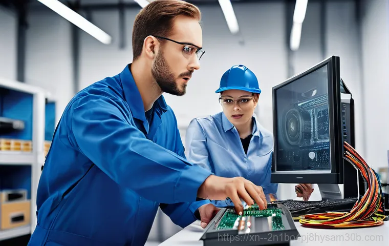 신수동 컴퓨터멈춤 - A close-up, intricate shot of the inside of an open desktop computer case. The image highlights vari... 신수동 컴퓨터멈춤 - A close-up, intricate shot of the inside of an open desktop computer case. The image highlights vari...