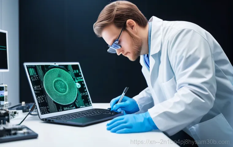 홍제동 공장초기화복구 - A gender-neutral person, appearing to be in their late 20s to early 40s, sits at a bright, clean des... 홍제동 공장초기화복구 - A gender-neutral person, appearing to be in their late 20s to early 40s, sits at a bright, clean des...