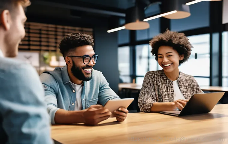 합동 자동복구 - A futuristic, clean data center control room. In the foreground, a diverse team of IT specialists (m... 합동 자동복구 - A futuristic, clean data center control room. In the foreground, a diverse team of IT specialists (m...