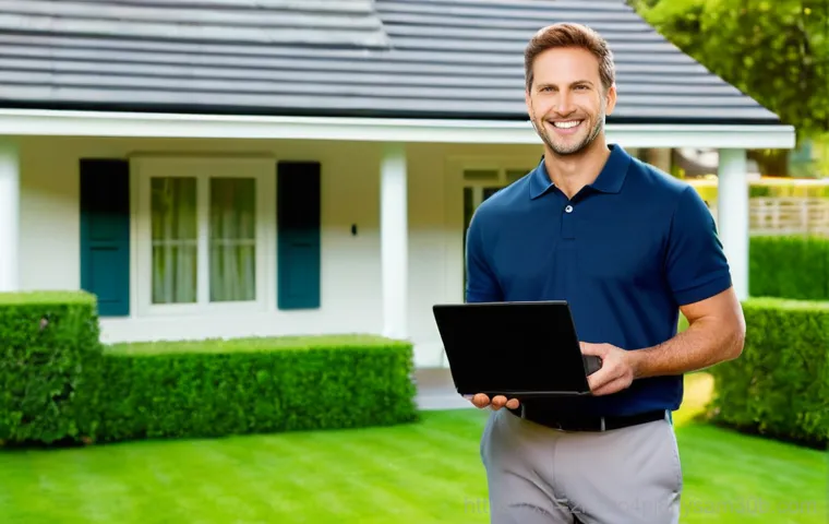 암사동 출장방문윈도우 windows 설치 - A highly detailed image showing a modern home office setting. A frustrated young adult (male or fema... 암사동 출장방문윈도우 windows 설치 - A highly detailed image showing a modern home office setting. A frustrated young adult (male or fema...