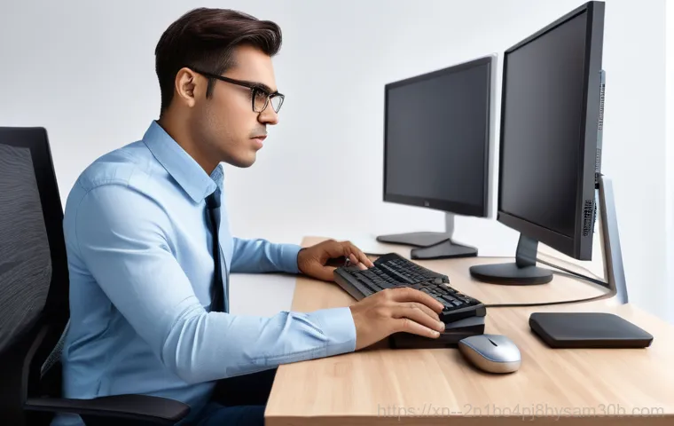 탄벌동 BUGCODE_USB_DRIVER - **Prompt:** A young adult, looking visibly frustrated and startled, stares wide-eyed at a computer m... 탄벌동 BUGCODE_USB_DRIVER - **Prompt:** A young adult, looking visibly frustrated and startled, stares wide-eyed at a computer m...