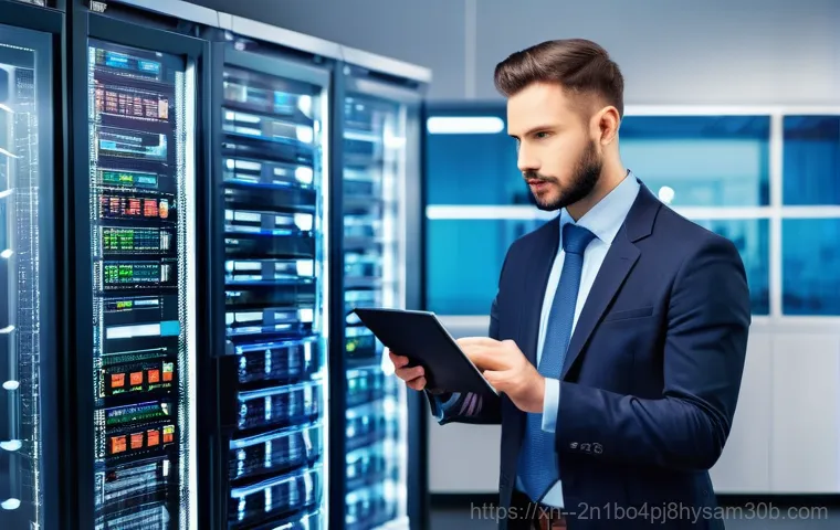 동소문동 파일서버출장방문수리점 - **Image Prompt 2: Detailed Data Recovery Process with Specialized Equipment**
A close-up shot fo... 동소문동 파일서버출장방문수리점 - **Image Prompt 2: Detailed Data Recovery Process with Specialized Equipment**
A close-up shot fo...