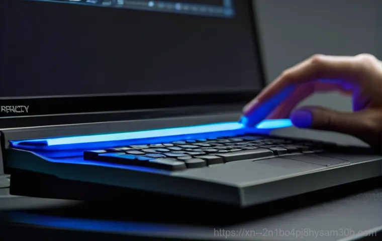 혜화동 INACCESSIBLE_BOOT_DEVICE - A close-up, high-angle shot showcasing the internal components of a desktop computer. A modern SSD a...