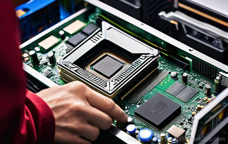 오륜동 그래픽카드조립 및 교체수리 - **Prompt:** A close-up, detailed shot of the interior of a desktop computer tower, with the side pan... 오륜동 그래픽카드조립 및 교체수리 - **Prompt:** A close-up, detailed shot of the interior of a desktop computer tower, with the side pan...