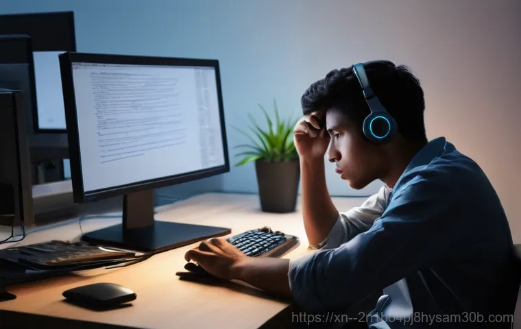 직동은 하는데 화면은 신호없음? 모니터 먹통 탈출 꿀팁 1