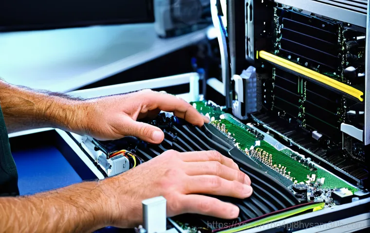 풍산동 워크스테이션출장방문수리점 - A friendly and professional male technician, wearing a clean uniform and holding a toolkit, is stand... 풍산동 워크스테이션출장방문수리점 - A friendly and professional male technician, wearing a clean uniform and holding a toolkit, is stand...