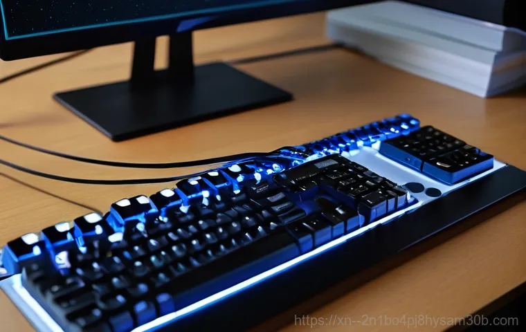 신문로 IO_DEVICE_ERROR - **Prompt:** A young adult, fully clothed in modern casual wear, sits at a contemporary desk setup. T...