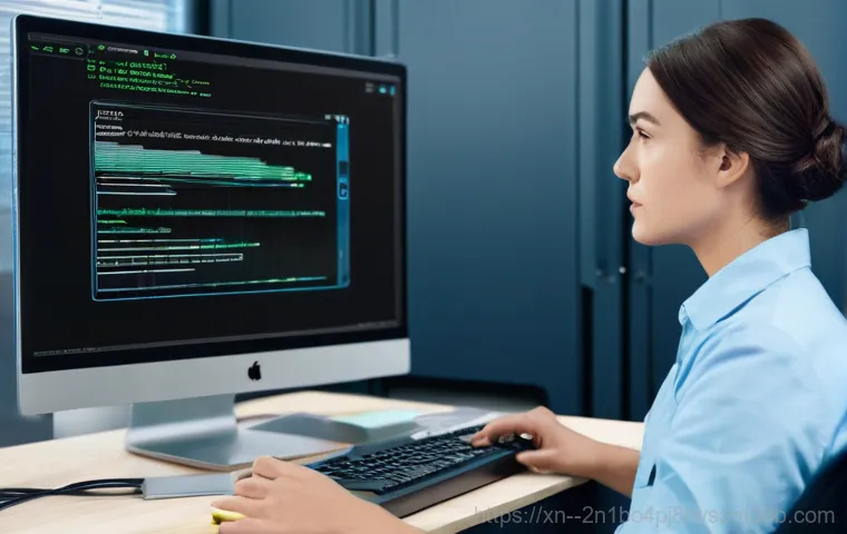 인현동 컴퓨터멈춤 - **Prompt 2: Inside a Dusty, Overheating Computer**
    An extreme close-up, macro-photography style ...