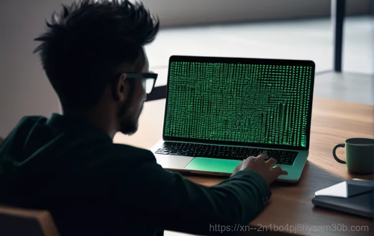 성산동 악성코드 바이러스 - **Prompt 1: Computer Catastrophe**
A young professional (early 30s, wearing smart casual attire ... 성산동 악성코드 바이러스 - **Prompt 1: Computer Catastrophe**
A young professional (early 30s, wearing smart casual attire ...