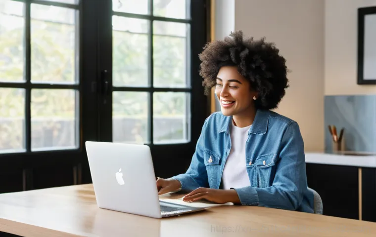 수표동 부트캠프설치 - **Prompt:** A frustrated individual, aged around 20-30, is slumped in front of an open MacBook, thei... 수표동 부트캠프설치 - **Prompt:** A frustrated individual, aged around 20-30, is slumped in front of an open MacBook, thei...