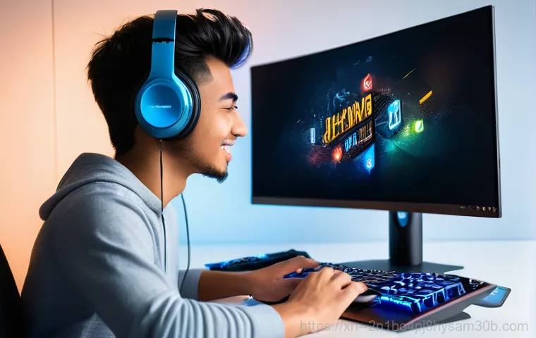 삼청동 조립컴퓨터 pc 출장판매설치 - A male computer technician in his 30s, wearing a smart casual shirt, is engaged in a friendly consul... 삼청동 조립컴퓨터 pc 출장판매설치 - A male computer technician in his 30s, wearing a smart casual shirt, is engaged in a friendly consul...