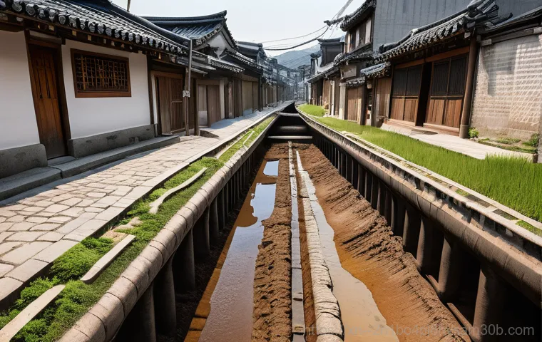 연희동 STATUS_INVALID_DISPOSITION - A serene and picturesque alley in Yeonhui-dong, Seoul, bathed in soft, warm sunlight. Traditional ol...