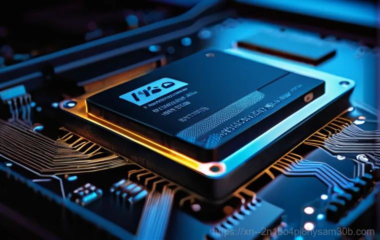 조원동 STATUS_DISK_CORRUPTION - A young adult, dressed in typical casual attire, sits hunched over a laptop at a desk, with their he...