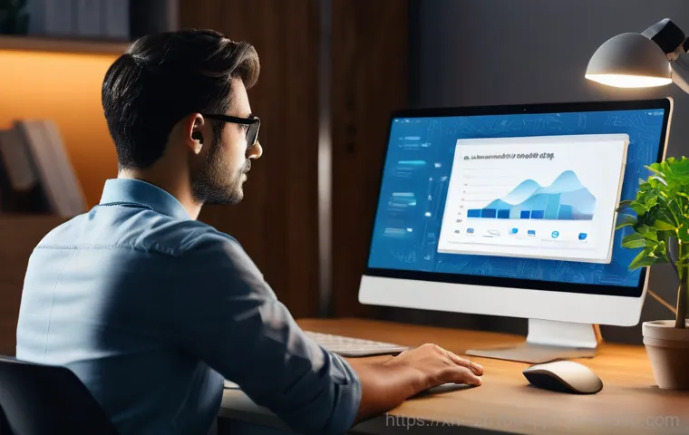 갈월동 a disk read error occurred - An overhead shot of an open desktop computer case, with a person's hands carefully inspecting the in... 갈월동 a disk read error occurred - An overhead shot of an open desktop computer case, with a person's hands carefully inspecting the in...