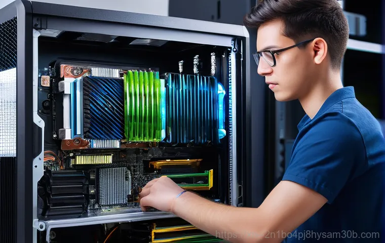 공릉동 STATUS_KERNEL_DEBUG_FAILURE - **Prompt 1: Blue Screen Debugging Session**
    A focused young adult, gender-neutral, wearing casua...