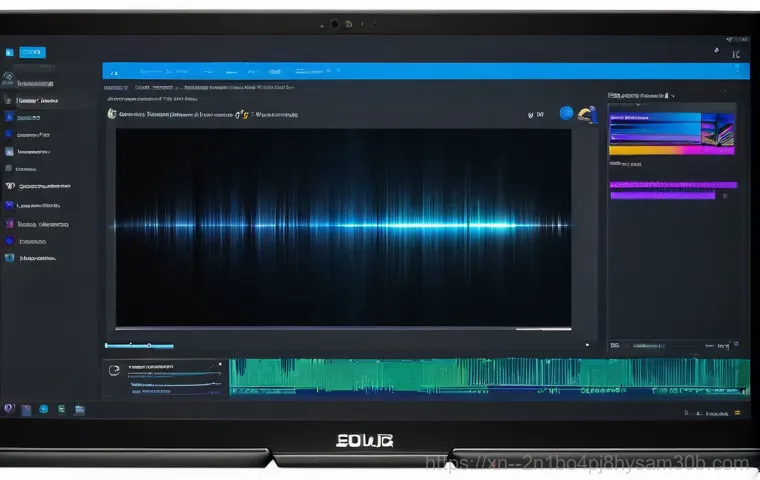 상암동 RAM조립 및 교체수리 - Inside a brightly lit, professional computer repair shop, a skilled technician, wearing a clean work...