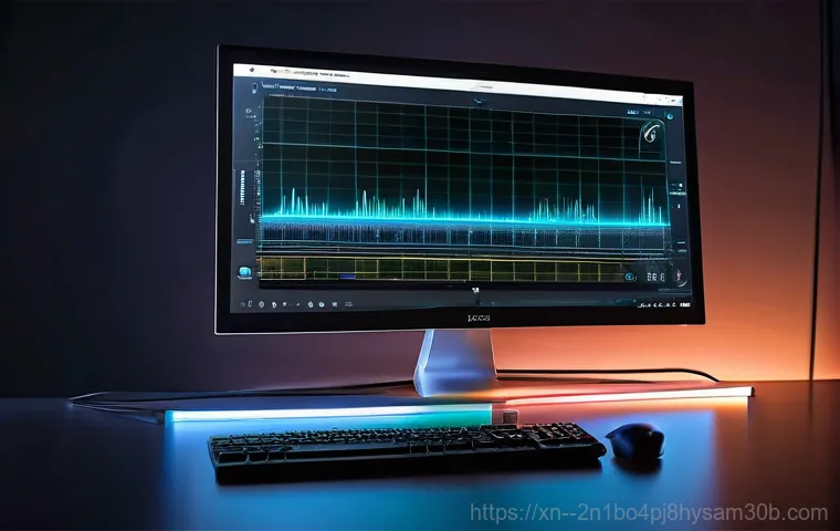 염창동 SSD조립 및 교체수리 - **Image Prompt 1: Frustration with a Slow, Full Computer**
    "A person, visibly frustrated, sits i...