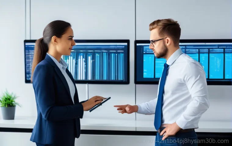 만리동 파일서버출장방문수리점 - **Expert On-Site Server and Data Management:** Inside a clean, organized dedicated server room or a ... 만리동 파일서버출장방문수리점 - **Expert On-Site Server and Data Management:** Inside a clean, organized dedicated server room or a ...