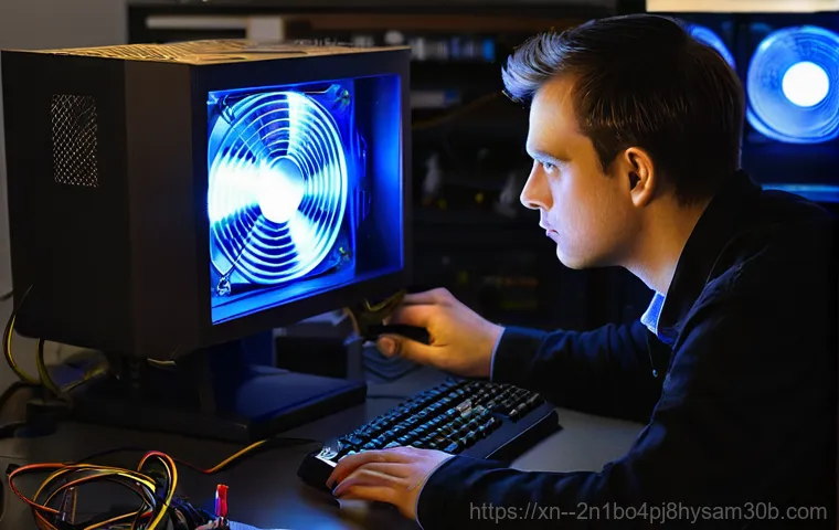 하계동 STATUS_KERNEL_STACK_CORRUPTION - **Prompt 1: Blue Screen of Despair - Kernel Stack Corruption**
    A wide shot of a young adult, dre...