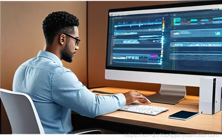 남산동 STATUS_DISK_WRITE_FAILURE - **Prompt 1: The Digital Disaster**
    A close-up of a frustrated young adult, dressed in casual clo...