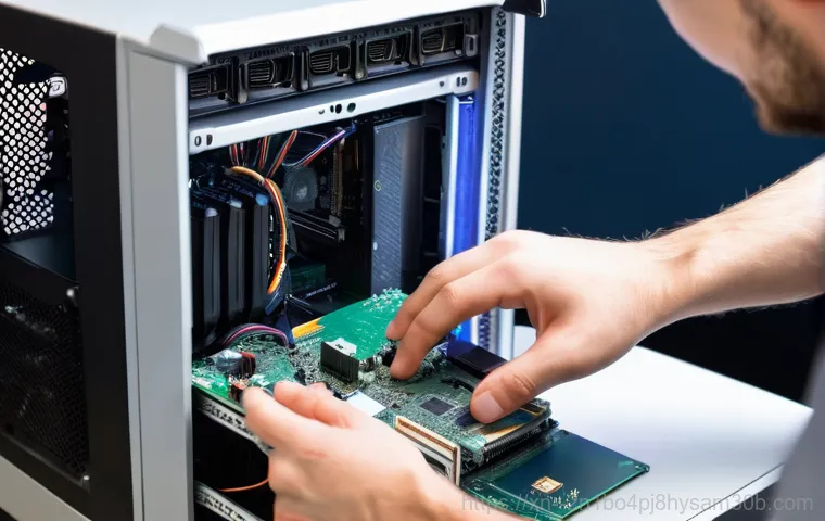 하면 POOL_HEADER_CORRUPTION - An abstract, futuristic digital art piece depicting a shattered or corrupted "memory pool" inside a ...