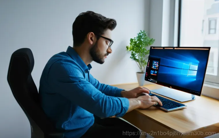 장지동 STATUS_KERNEL_POWER_FAILURE - A young adult, dressed in casual wear, sits at a modern desk in a home office, looking intensely fru... 장지동 STATUS_KERNEL_POWER_FAILURE - A young adult, dressed in casual wear, sits at a modern desk in a home office, looking intensely fru...