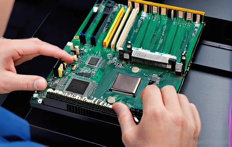 강일동 STATUS_KERNEL_MODULE_INVALID - **Prompt 2: Abstract Visualization of a Corrupted Kernel Module**
    An intricate, glowing, hexagon...