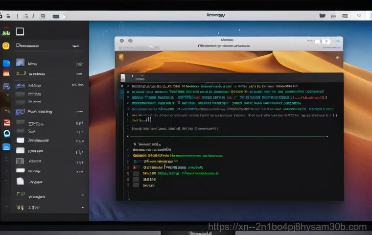 상도동 맥윈도우 부트캠프_bootcamp 재설치 포맷  초기화 - A person, appearing slightly stressed and confused, is sitting in front of a modern MacBook. On the ...