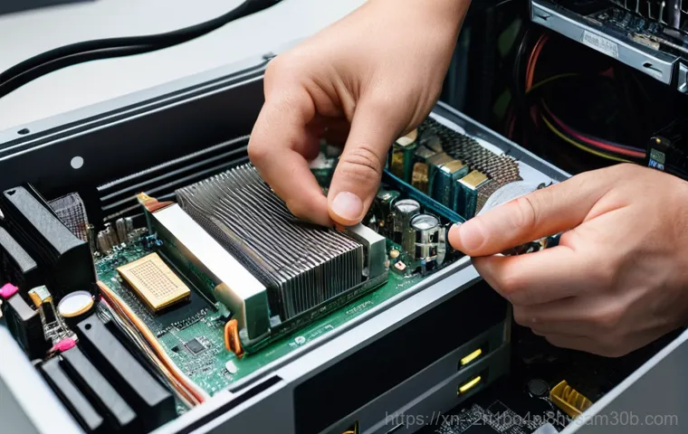 구산동 KMODE_EXCEPTION_NOT_HANDLED - A person, appearing visibly frustrated and confused, sits in front of a computer screen that display...