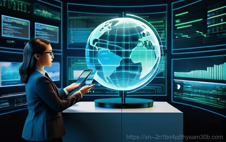 송정동 STATUS_MODULE_CORRUPTION - **Prompt:** A vibrant, futuristic smart city at dusk, seen from a slightly elevated perspective. Hol...