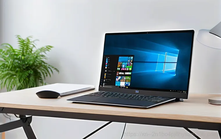 마장동 SYSTEM_SERVICE_EXCEPTION - A focused individual, wearing smart casual attire, is seated at a well-organized computer desk, acti...